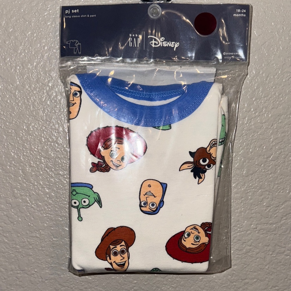 Gap Toy Story 2 Piece Pajamas